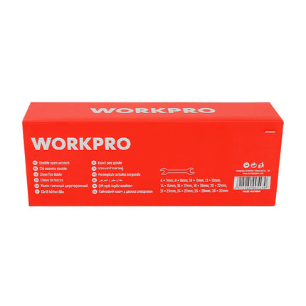 Workpro 12-Piece Combination Wrench Set (6-22mm) – view 3