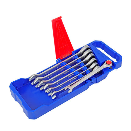 Workpro 7-Piece Metric Ratcheting Combination Wrench Set