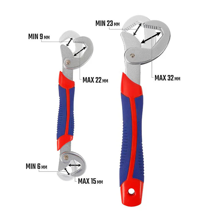 2-Piece Multifunction Wrench Set 2-Piece Multifunction Wrench Set
