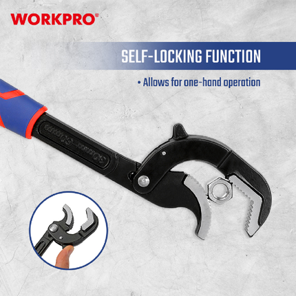 WORKPRO Heavy Duty Pipe Wrench Set - 2 Piece – view 2