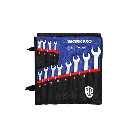 Workpro 12-Piece Combination Wrench Set