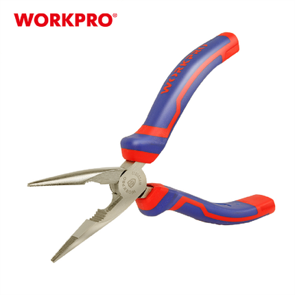 WORKPRO 7 Inch Long Nose Pliers 180mm – view 3