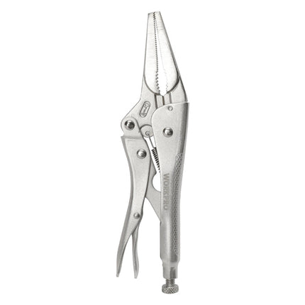 Workpro Cr-V Long Nose Straight Jaw Locking Pliers