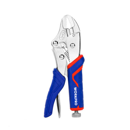 Workpro Cr-V Curved Jaw Locking Pliers 130mm