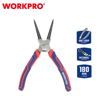 WORKPRO 7-Inch Straight Internal Circlip Pliers