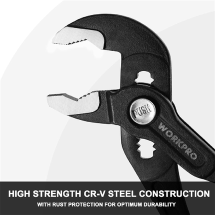 WORKPRO 10-Inch Industrial Locking Pliers 250mm – view 2