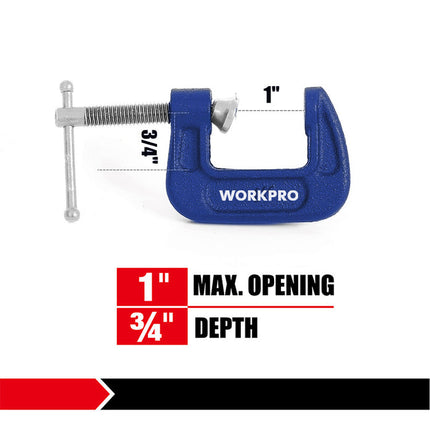 Workpro C-Clamp – view 2