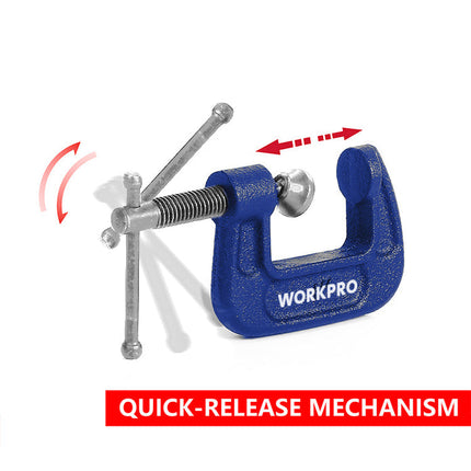 Workpro C-Clamp – view 3