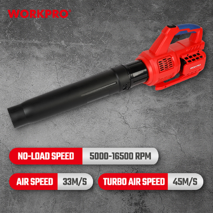 WORKPRO 20V Brushless Cordless Leaf Blower WP394005 – view 3