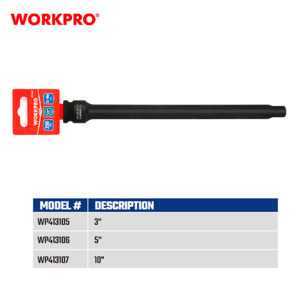 WORKPRO 1/2 Inch Extension Bar 255mm – view 3
