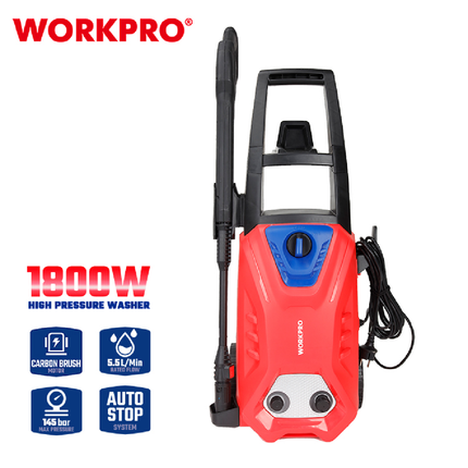 WORKPRO WP423011 High Pressure Washer 145 Bar 1800W