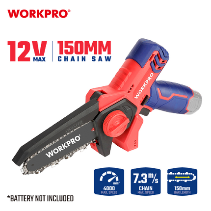 WORKPRO 12V Electric Chain Saw WP461604