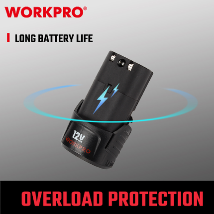 WORKPRO 12V 2.0Ah Lithium Battery (WP465000) – view 4