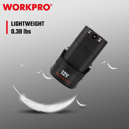 WORKPRO 12V 2.0Ah Lithium Battery (WP465000) – view 3