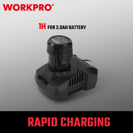 WORKPRO WP466000 12V Battery Charger – view 3