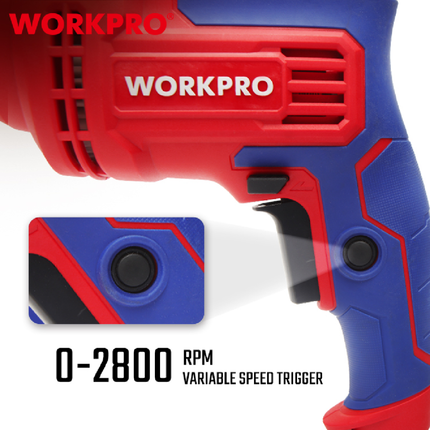 WORKPRO 500W Electric Drill 10mm WP470000 – view 3