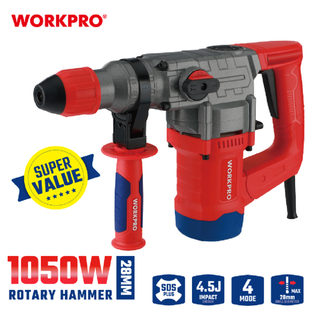 WORKPRO WP470407CE Rotary Hammer Drill 1050W
