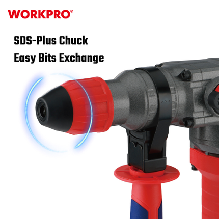 WORKPRO WP470407CE Rotary Hammer Drill 1050W – view 3