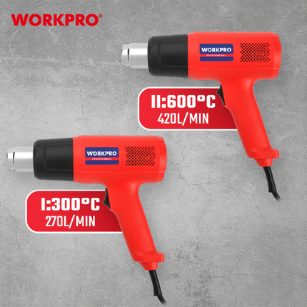 WORKPRO 2000W Professional Heat Gun WP474004 – view 4