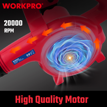 WORKPRO WP476002CE 600W Blower and Vacuum Cleaner – view 4