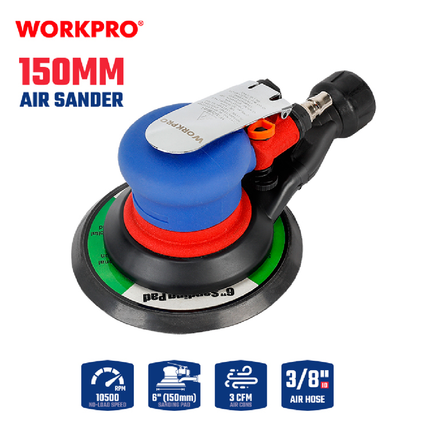 WORKPRO WP511000 6-Inch Pneumatic Air Sander – view 2