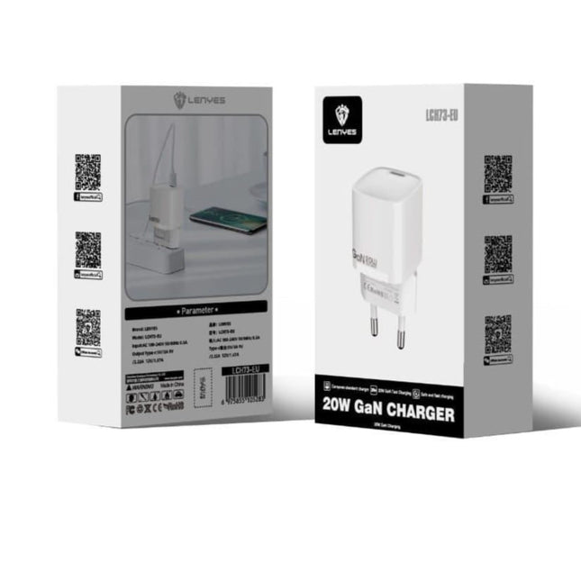 Lenyes LCH62 30W GaN Fast Charger  - White