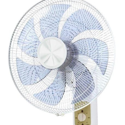 Conti 18-Inch Wall Fan WF18004 High-Velocity Wall-Mounted Cooling Fan with 7 Aerodynamic Blades, 3-Speed Control and Wireless Remote Control