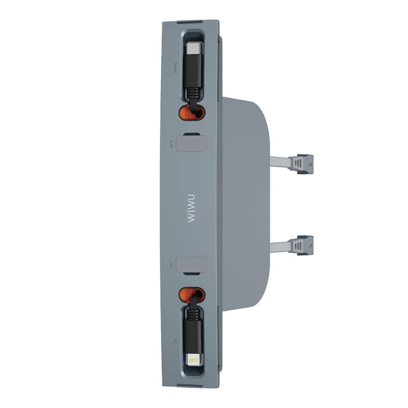 محطة شحن ذكية داخل السيارة بمنفذ USB-A ومنفذ Lightning Type-C متوافقة مع Tesla محطة شحن ذكية داخل السيارة بمنفذ USB-A ومنفذ Lightning Type-C متوافقة مع Tesla