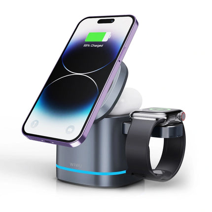 Wi-W024 3 in 1 wireless charger