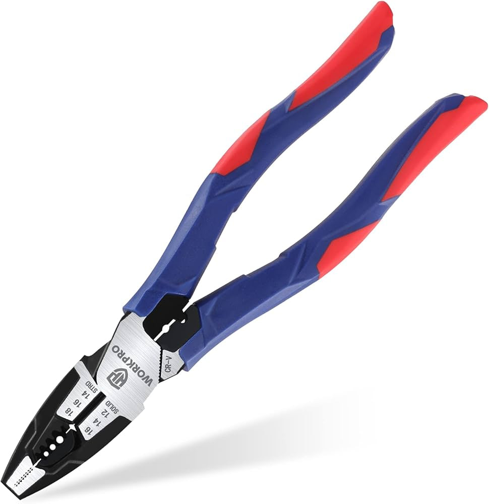 كماشة WorkPro CR-V Linesman مقاس 8 انش كماشة WorkPro CR-V Linesman مقاس 8 انش