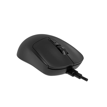WiWU MW111 USB 2.0 Wired Office Mouse - 1200 DPI Optical Sensor - Silent Click Buttons - Ergonomic Design - 1.5m Durable Cable - Black