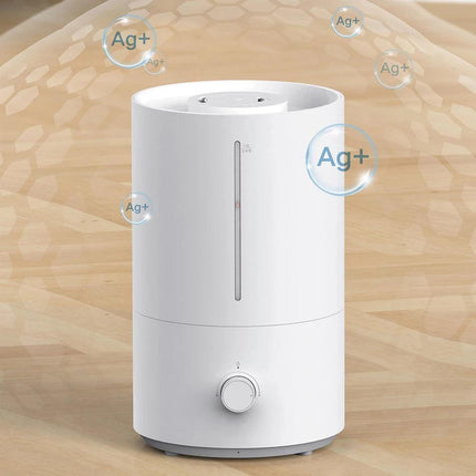 مرطب الجو شاومي 2 لايت (Xiaomi Humidifier 2 Lite) - سعة 4 لتر - قوة ضخ 300 مل/ساعة - تقنية مضادة للبكتيريا - أبيض