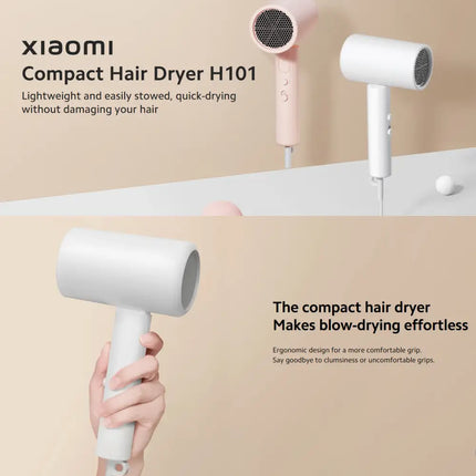 مجفف الشعر Xiaomi Compact H101 — تجفيف خفيف وسهل للاستخدام اليومي