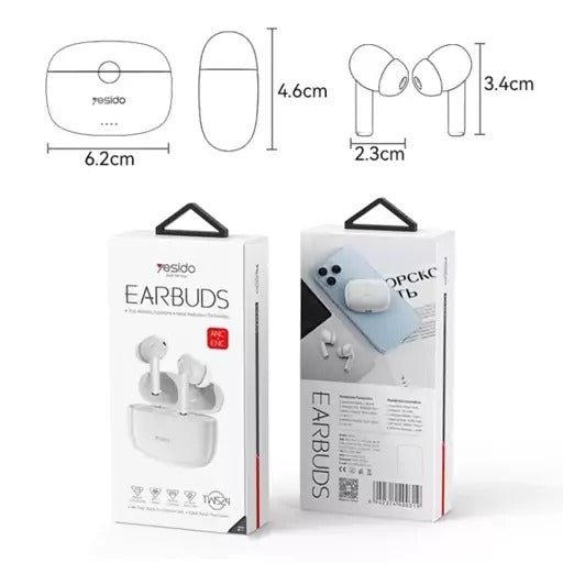 Yesido BT10 AirPods with Wireless Charging Yesido BT10 AirPods with Wireless Charging