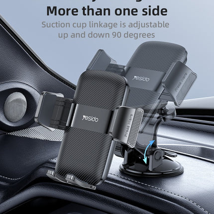 حامل الهاتف الصغير المزود بSuction Cup من Yesido C175