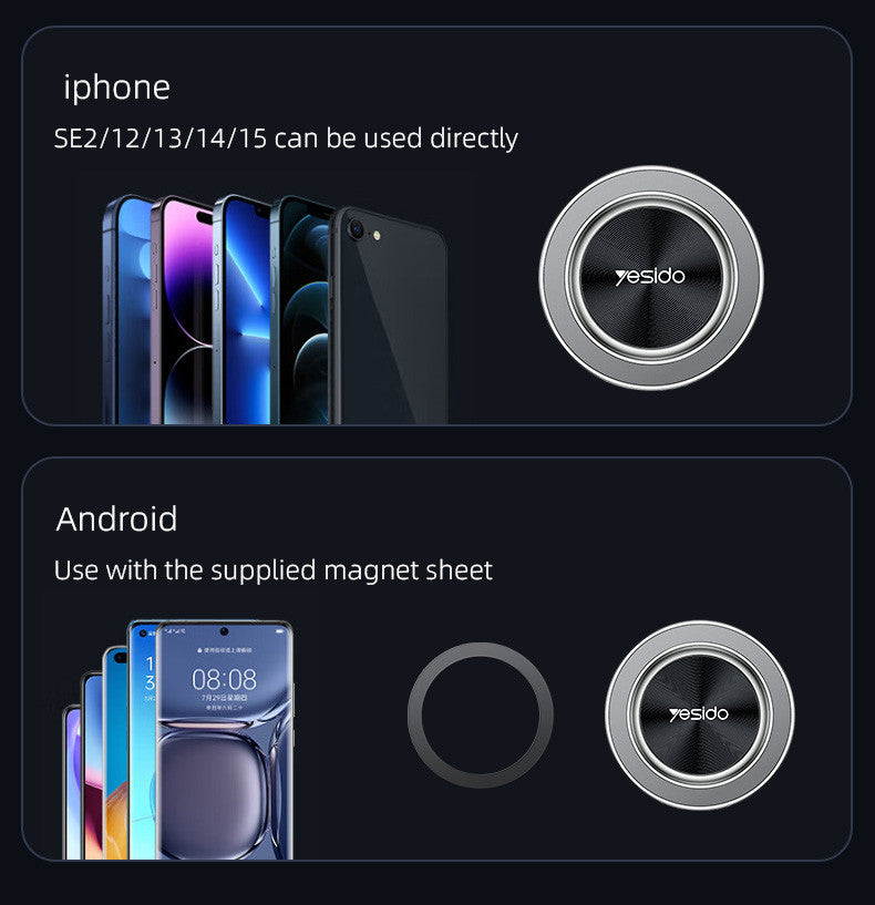 حامل الهاتف المغناطيسي C201 MagSafe من Yesido حامل الهاتف المغناطيسي C201 MagSafe من Yesido