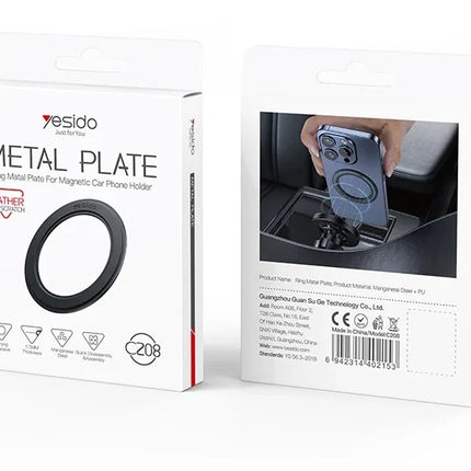 Yesido C208 PU Leather Iron Sheet Ring