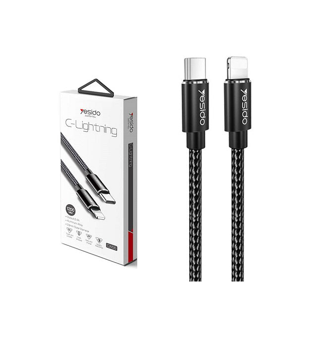 Yesido CA107 Type-C to Lightning Data Cable Yesido CA107 Type-C to Lightning Data Cable