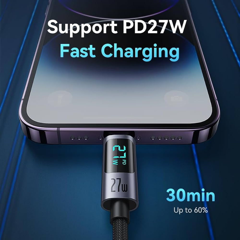 Yesido CA157 27W USB-C to Lightning Data Cable Yesido CA157 27W USB-C to Lightning Data Cable