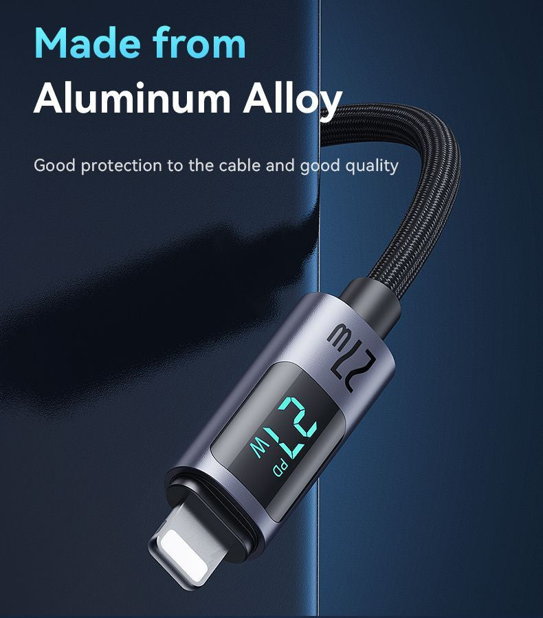Yesido CA157 27W USB-C to Lightning Data Cable Yesido CA157 27W USB-C to Lightning Data Cable
