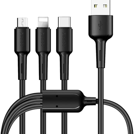 كابل شحن سريع USB 3 في 1 من Yesido CA41