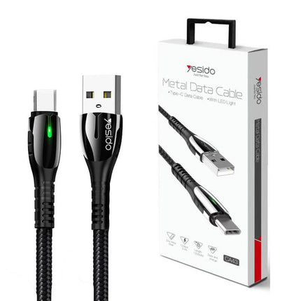 كابل بيانات شحن سريع USB CA43 من Yesido لType-C