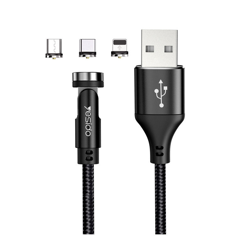 Yesido CA68 540° Rotation Magnetic Data Cable Yesido CA68 540° Rotation Magnetic Data Cable