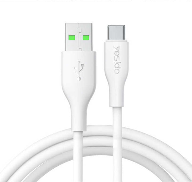 كابل شحن فائق السرعة CA72 5A من Yesido Type-C بطول 1.2 متر