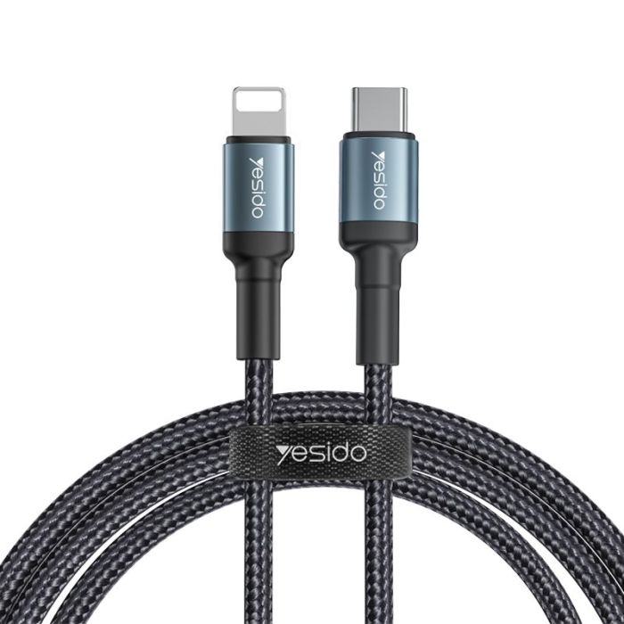 Yesido CA76 20W Type-C to Lightning Data Cable 1.2M Yesido CA76 20W Type-C to Lightning Data Cable 1.2M