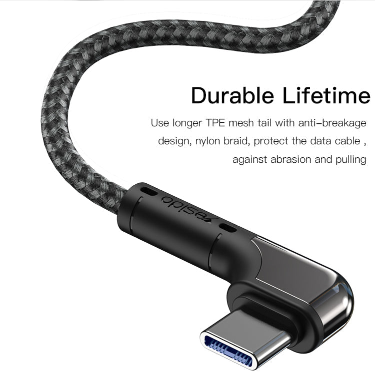 Yesido CA81-TYPEC 2M Game Cable for Type-C Yesido CA81-TYPEC 2M Game Cable for Type-C
