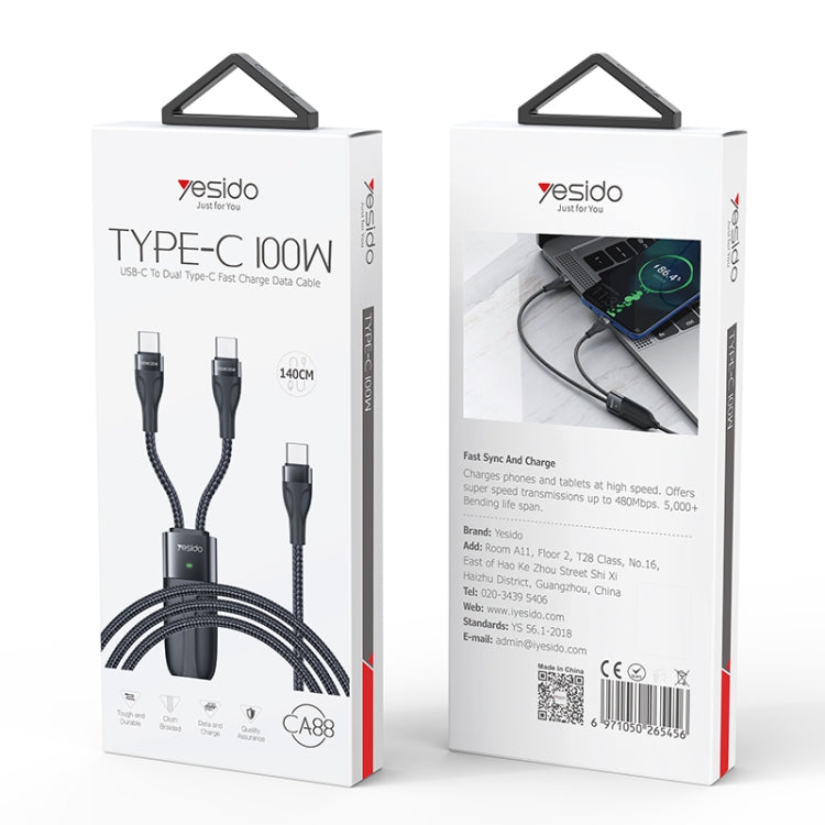 Yesido CA88 2-in-1 Data Cable Yesido CA88 2-in-1 Data Cable