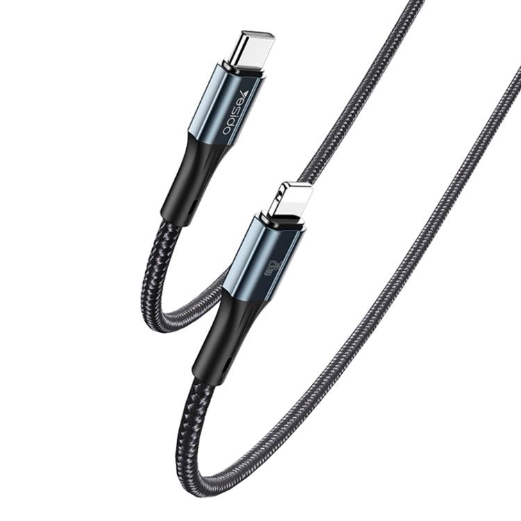 Yesido CA95 3A 27W Type-C to Lightning Data Cable 1.2M Yesido CA95 3A 27W Type-C to Lightning Data Cable 1.2M