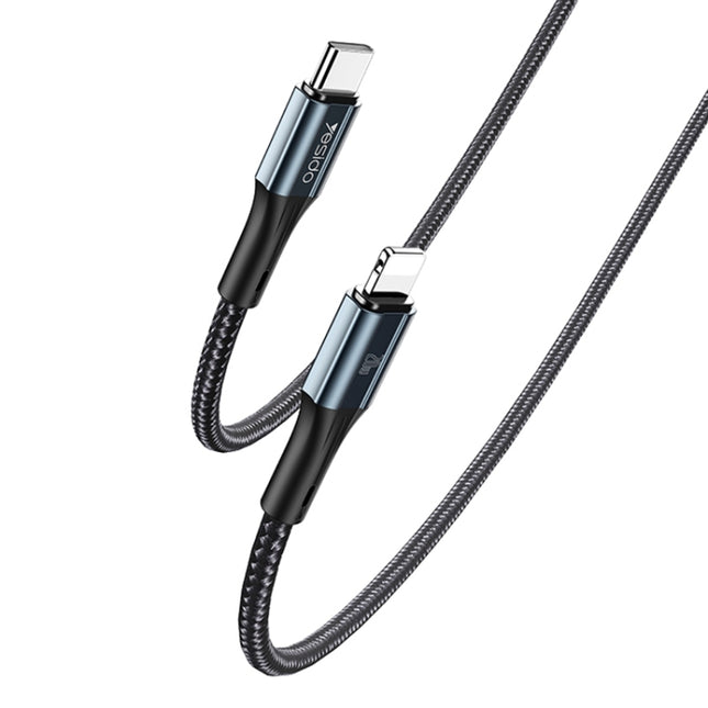 كابل بيانات و شحن سريع من Type-C إلى Lightning بطول 1.2 متر من Yesido CA95 3A 27W