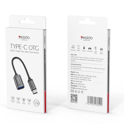 محول OTG من Type-C من Yesido GS01
